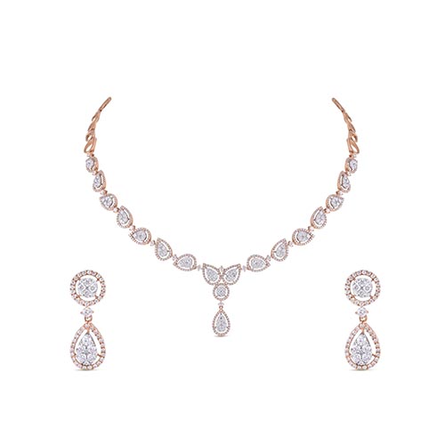 Diamond Necklace Set